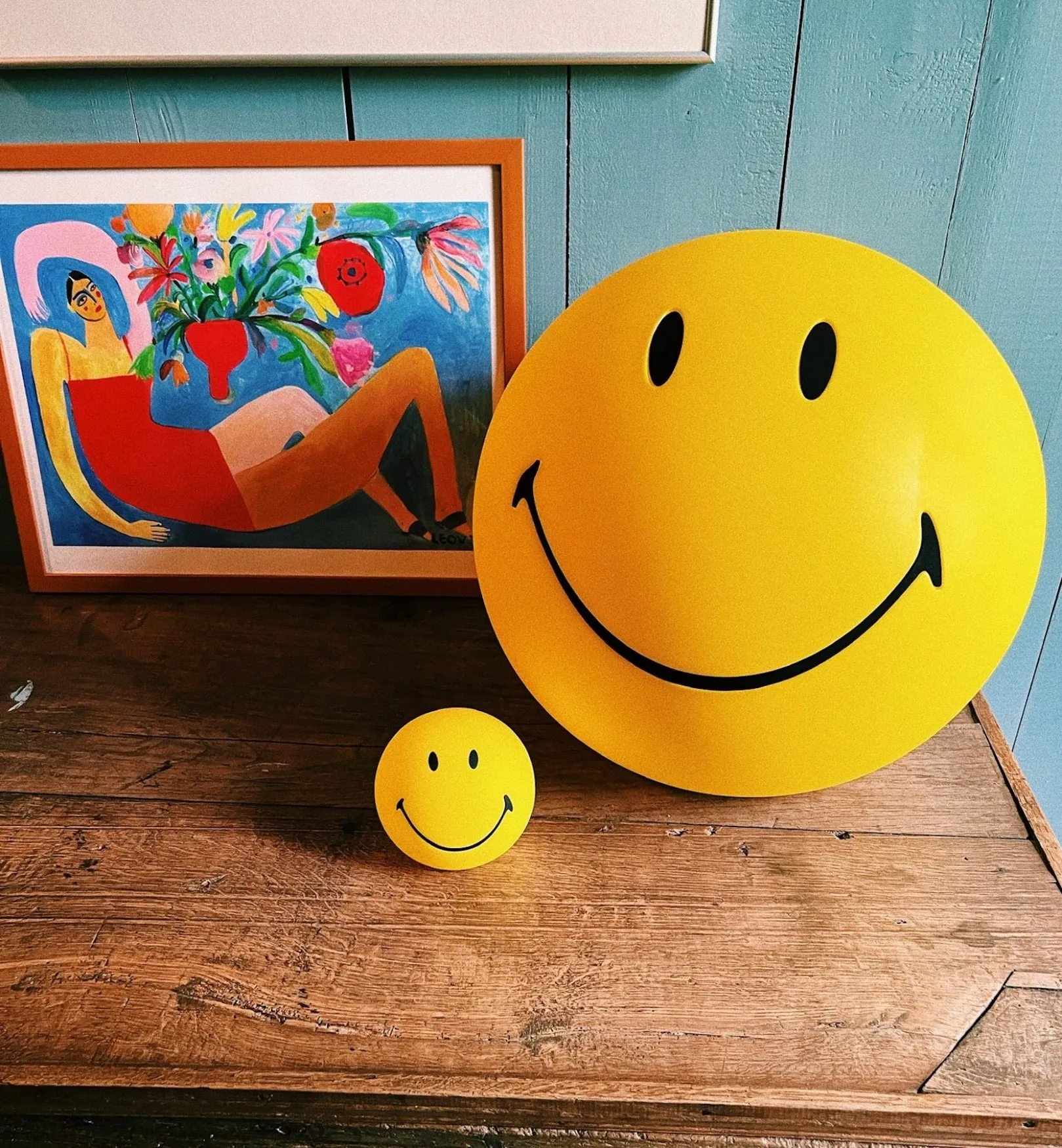 Mr Maria Bundle Of Light Smiley Lamp Small