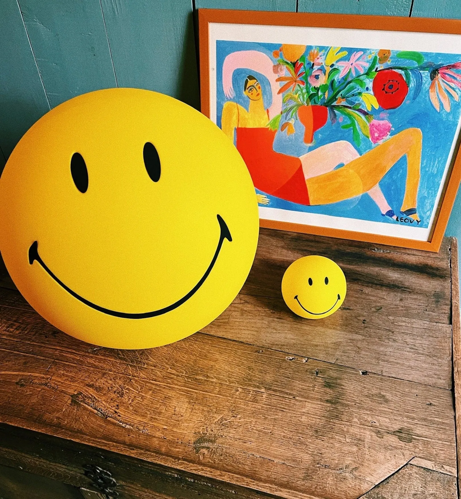 Mr Maria Bundle Of Light Smiley Lamp Small