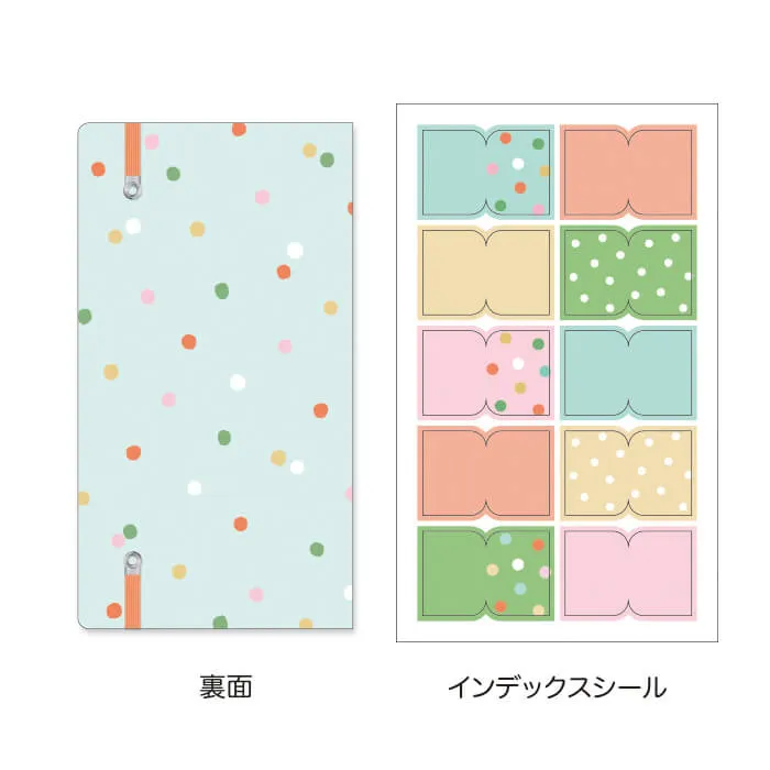 Multi-Sticker Pocket File - Pistachio