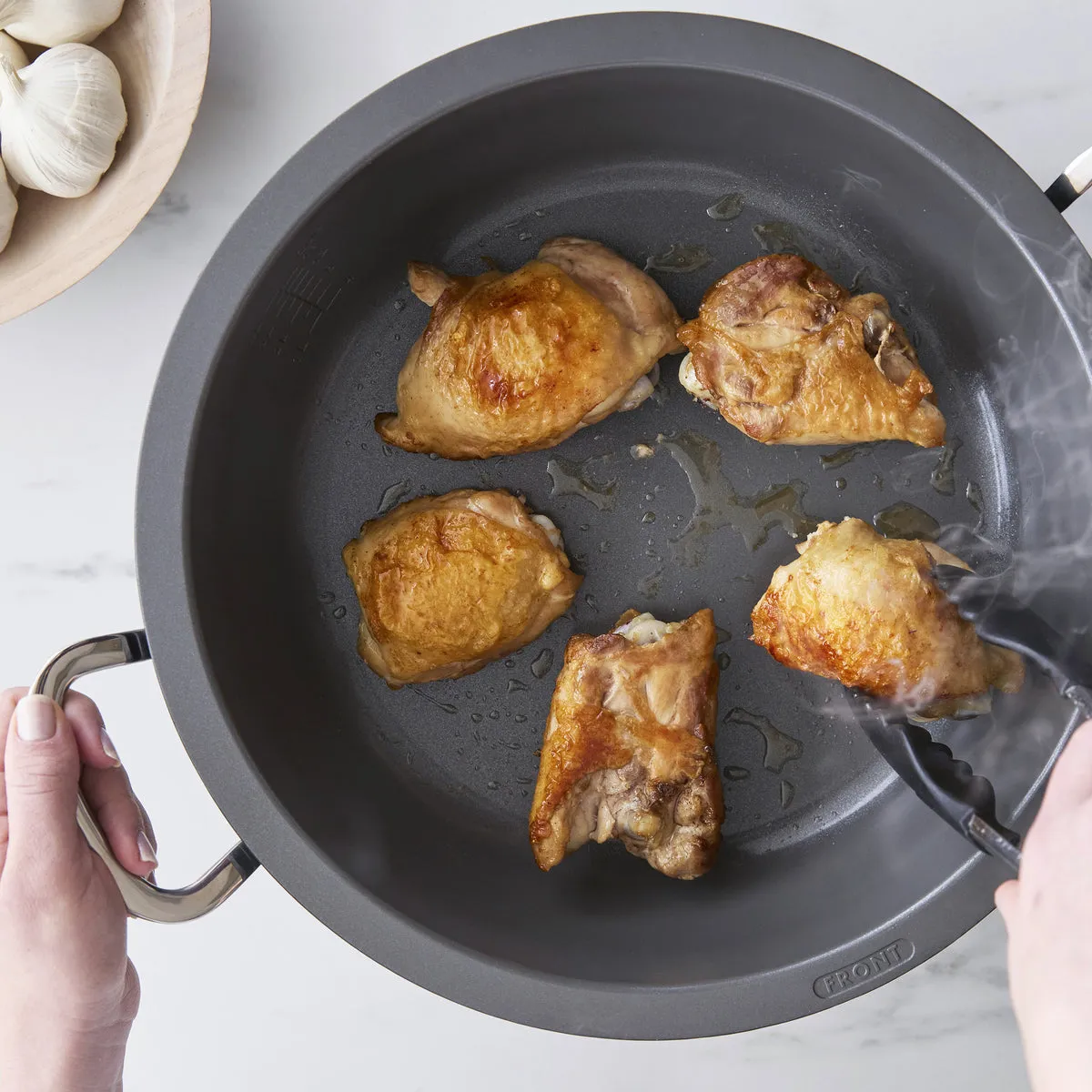 Multifunction Deep Electric Skillet | Graphite