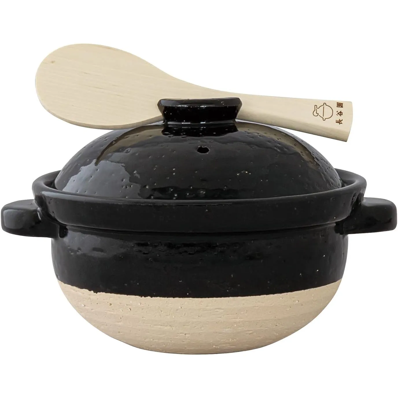 NAGATANIEN KAMADO SAN 1- Rice Cup 18.5cm Donabe Rice Cooker Clay Pot