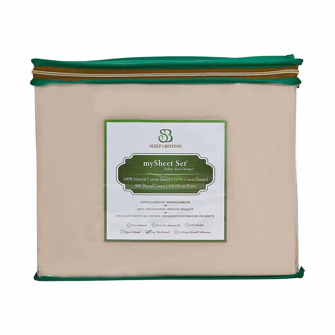 Natural Cotton Sheet Sets