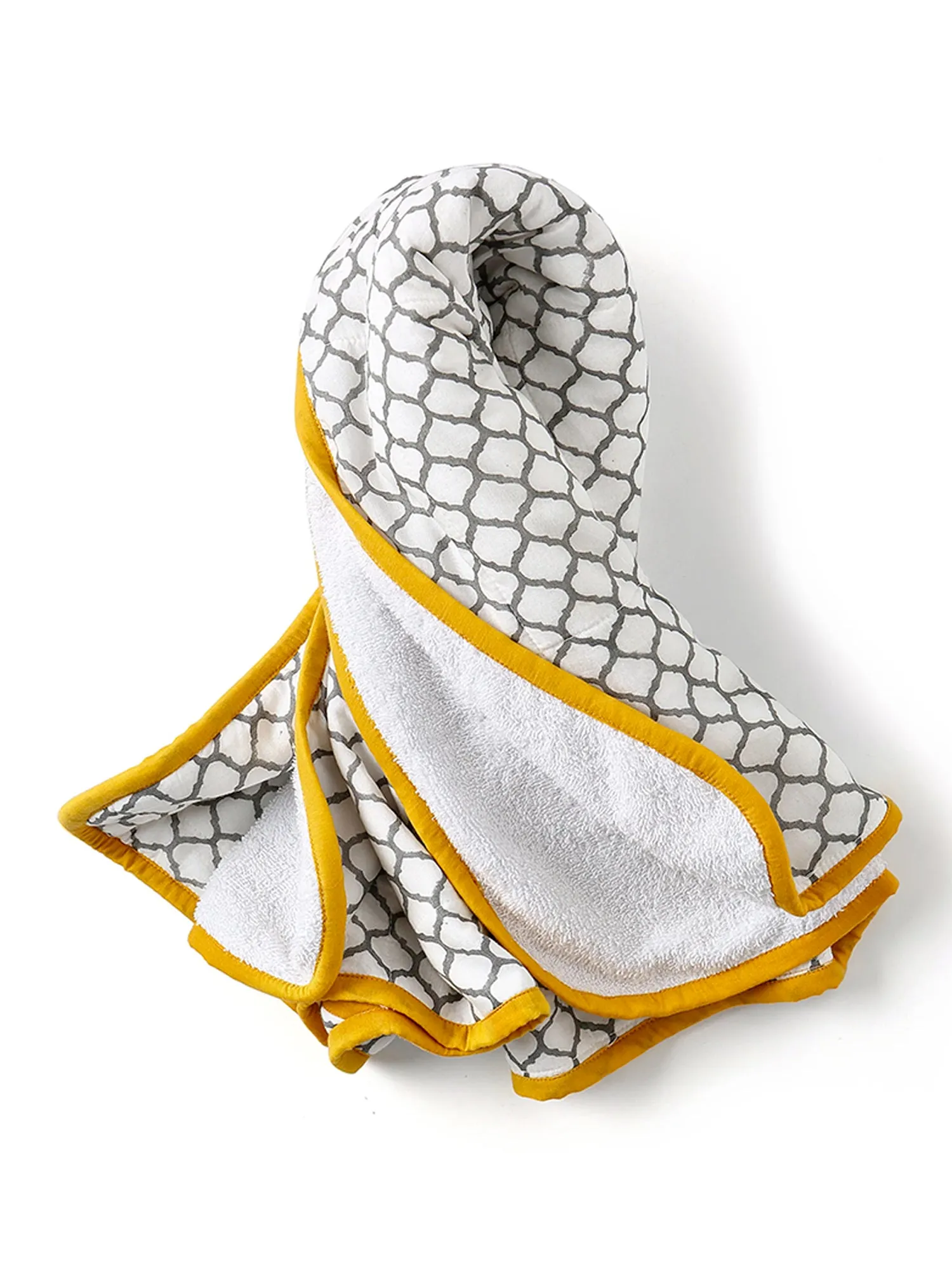 New Baby Gift Set - Yellow Mustard and Grey