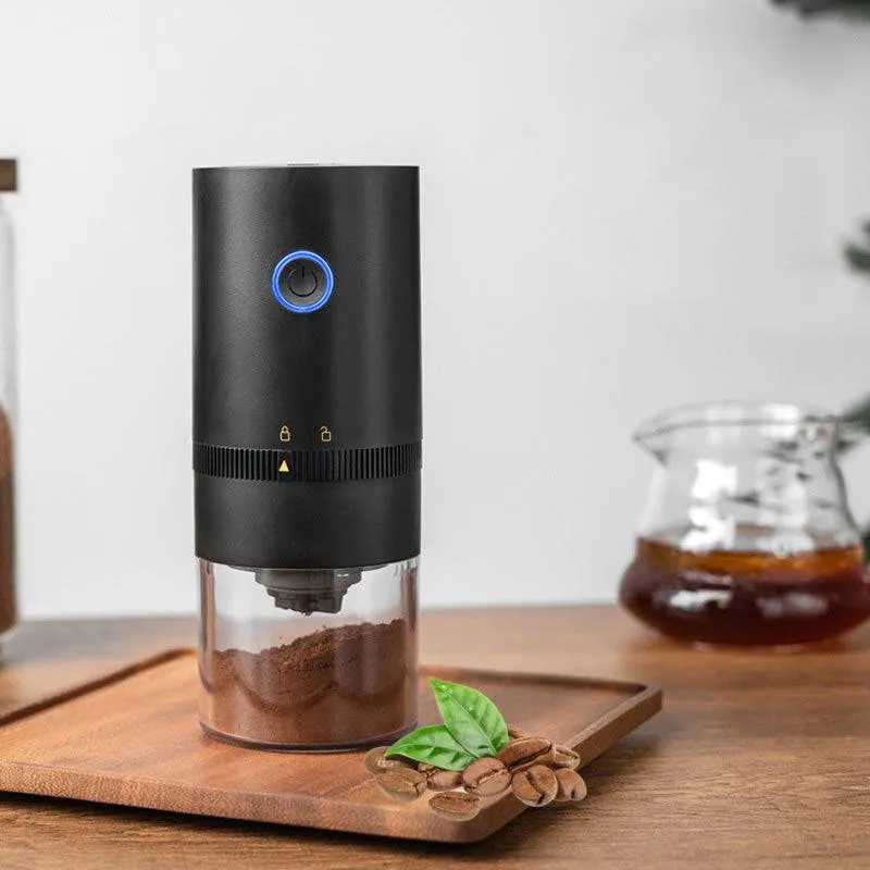 New Upgrade Portable Electric Coffee Grinder | TYPE-C USB Charge & Ceramic Burrs