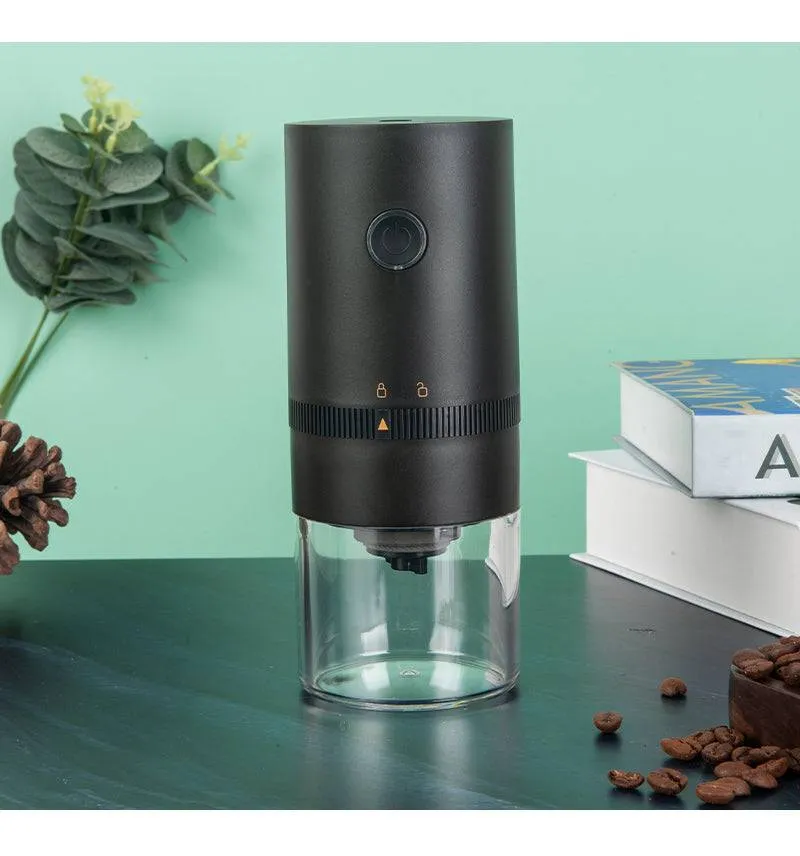 New Upgrade Portable Electric Coffee Grinder | TYPE-C USB Charge & Ceramic Burrs