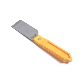 Nisaku Stainless Steel Scraper Knife, 1.5-Inch Blade Yellow