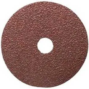 Norton 01916 Sanding Disc, 7 in Dia, 7/8 in Arbor, Coated, 16 Grit, Extra Coarse, Aluminum Oxide Abrasive, Fiber Backing :EA: QUANTITY: 1