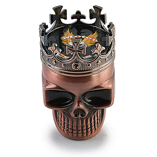 Novelty Grinder - Crowned Skull (2")