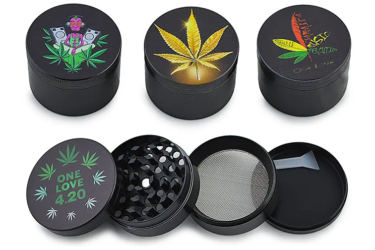 Novelty Grinder - Leaves (2")