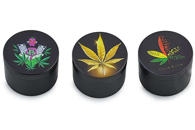 Novelty Grinder - Leaves (2")