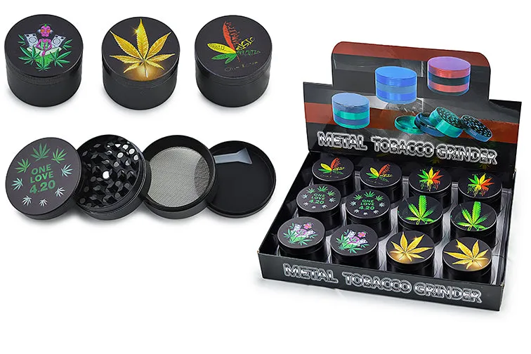 Novelty Grinder - Leaves (2")