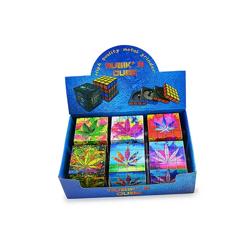 Novelty Grinder - Rubik Leaf (2")