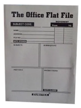 Official Flat File