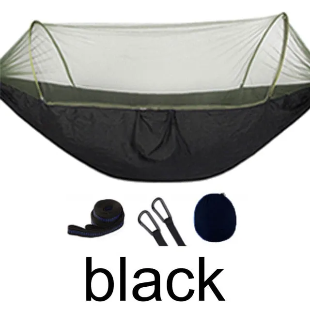 Outdoor Mosquito Net Hammock Portable Camping Sleeping Swing 250x120cm