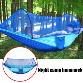 Outdoor Mosquito Net Hammock Portable Camping Sleeping Swing 250x120cm