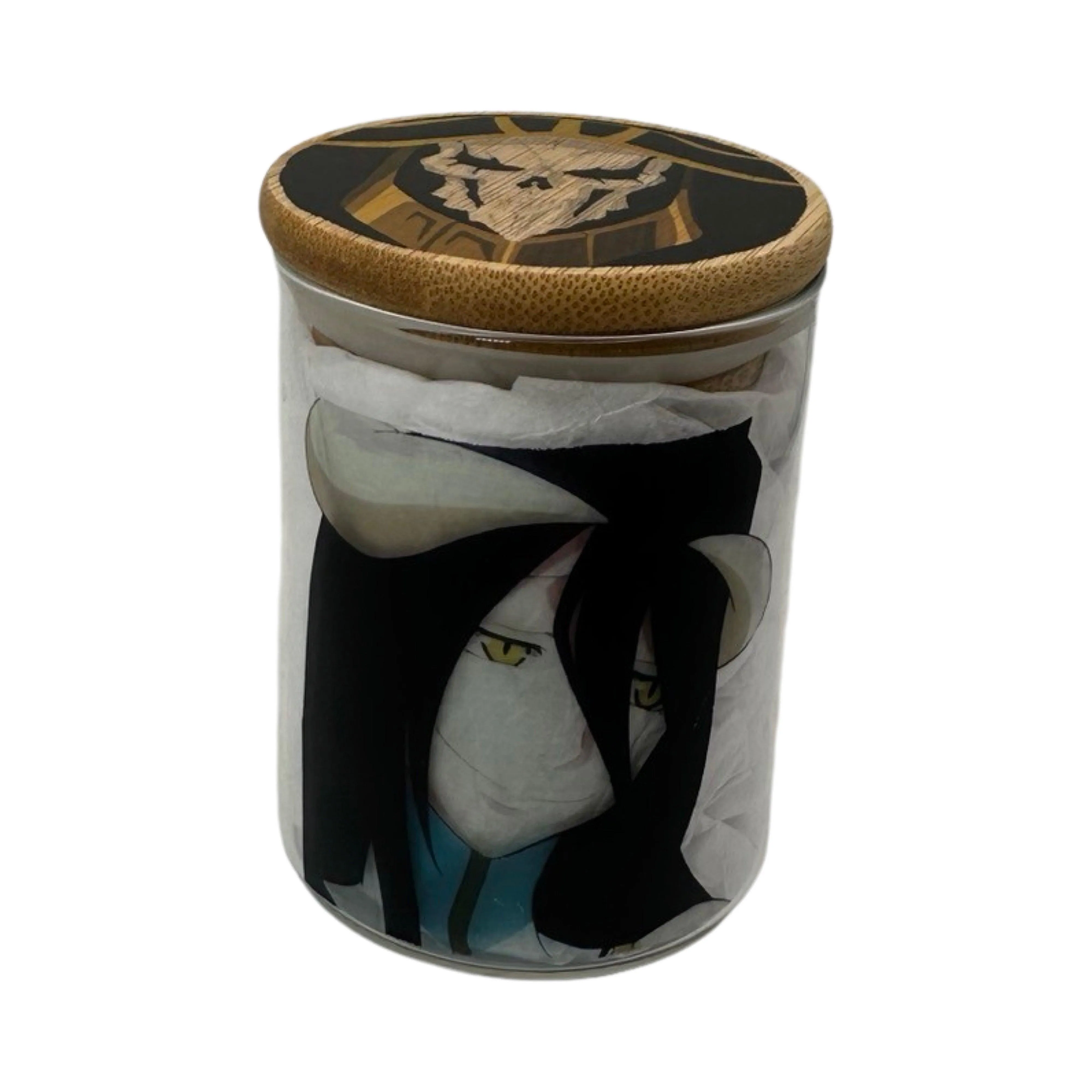 Overlord Anime Spice Grinder, Stash Jar, Rolling Tray Set