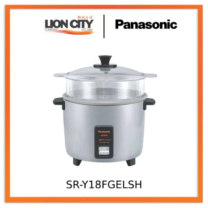 Panasonic SR-Y18FGELSH Small Rice Cooker (1.8L)