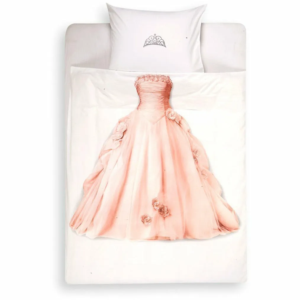 Pink Princess Duvet Cover Set - Twin