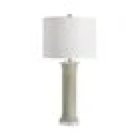 Piston Table Lamp 30"H CERAMIC TABLE LAMP 2PCS UPS PACK 3.61' 30"Ht.