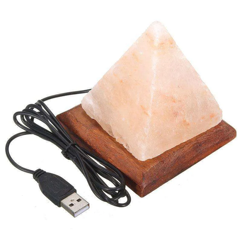 Pyramid Himalayan Salt Lamp