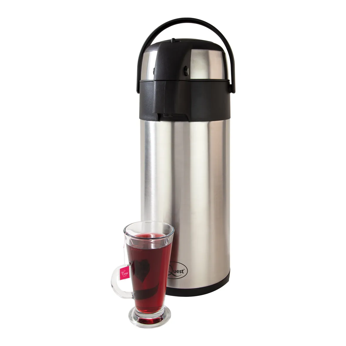 Quest Hot & Cold Drinks Dispenser 5L - Silver