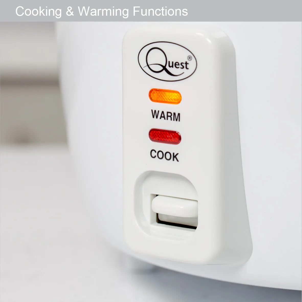 Quest Rice Cooker 0.8L - White