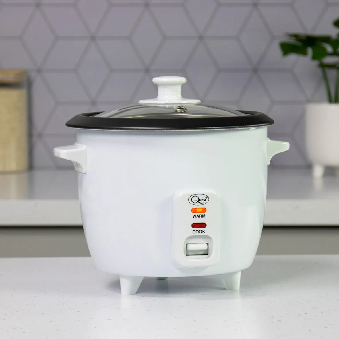 Quest Rice Cooker 0.8L - White