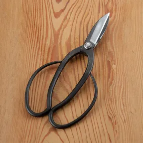 "SAHO" Kyo-Tsushima Type Garden Shears for Right Hander, Edge: Aogami Steel