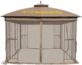 Replacement Mosquito Netting for 10'X10' Gazebo