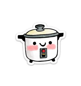 Rice Cooker Sticker