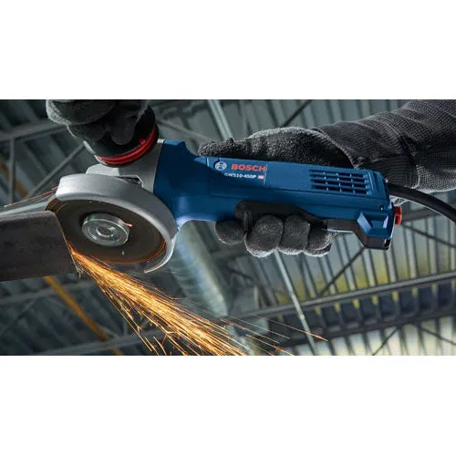 Robert Bosch Tool Corporation BOSCH GWS10-450P 4-1/2 in x 5/8 in-11 UNC 120 V Corded Angle Grinder with No Paddle Switch