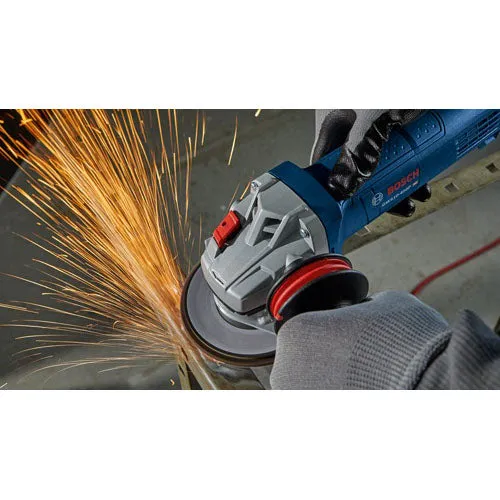 Robert Bosch Tool Corporation BOSCH GWS10-450P 4-1/2 in x 5/8 in-11 UNC 120 V Corded Angle Grinder with No Paddle Switch