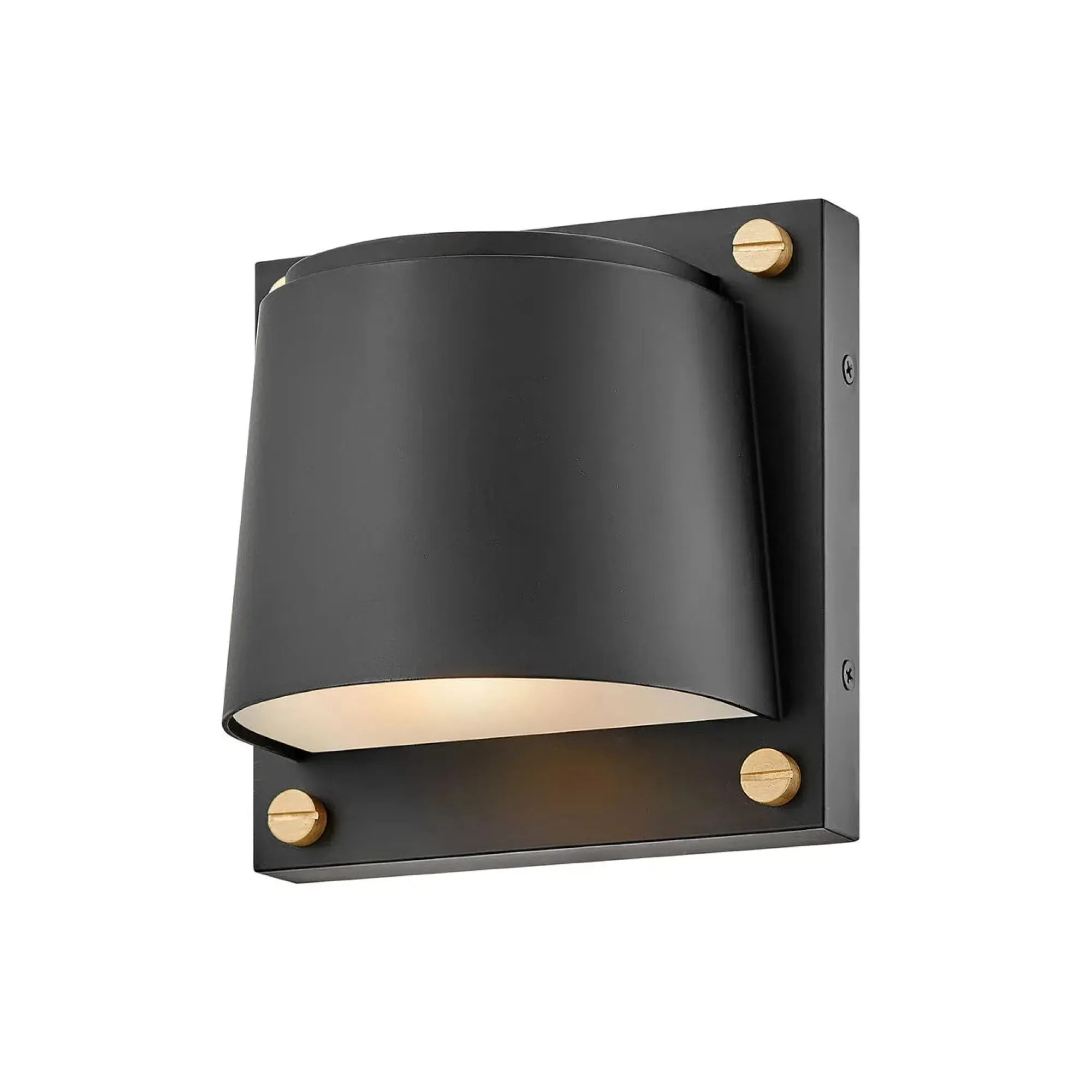 Scout Coastal Outdoor Wall Mount Lantern - Black