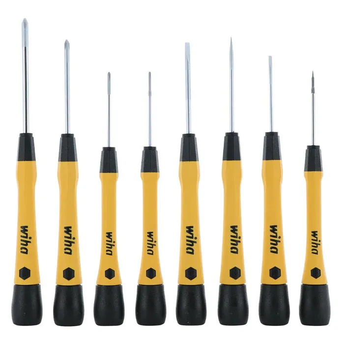 Screwdriver - Precision ESD Safe Slotted/Phillips 8 Piece Screwdriver Set