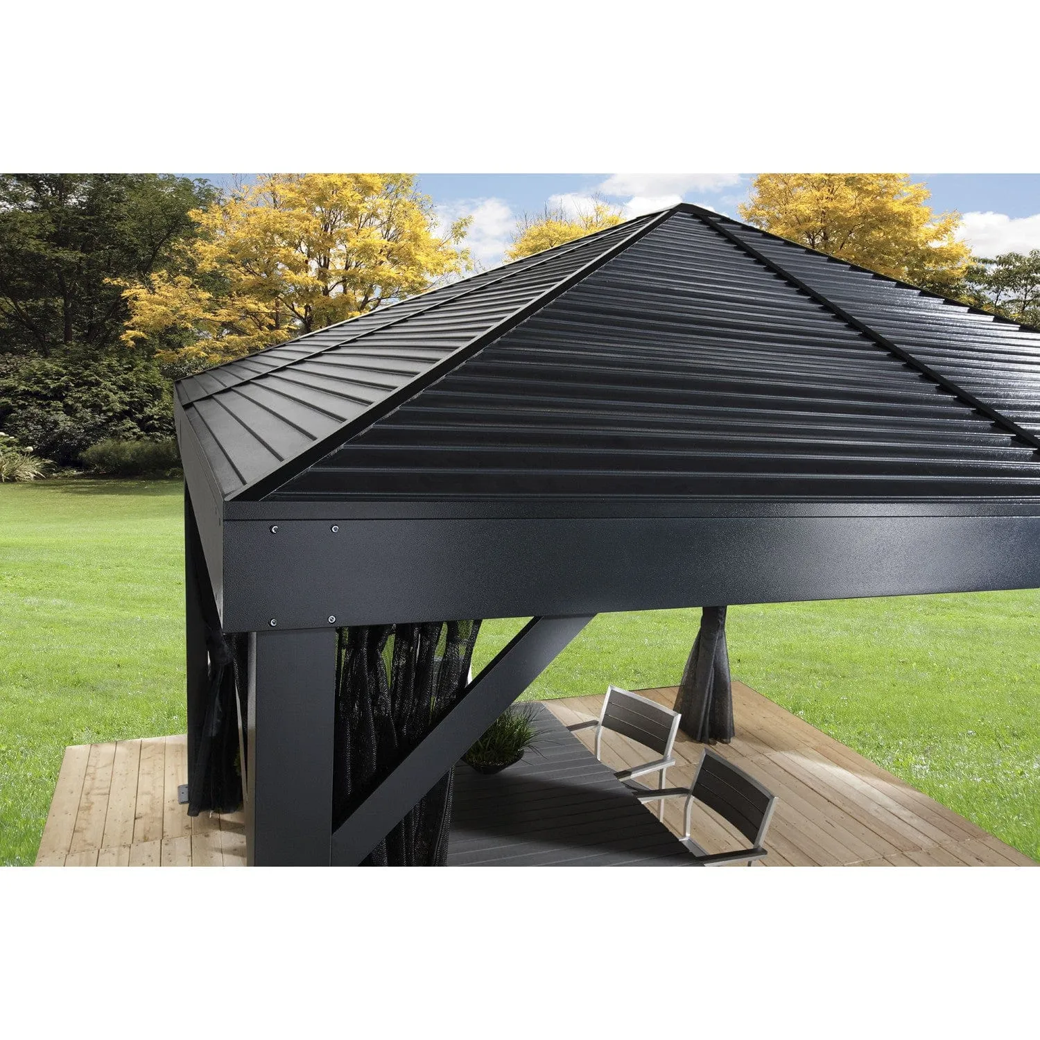 Sojag | South Beach Hardtop Gazebo 12 x 12 ft