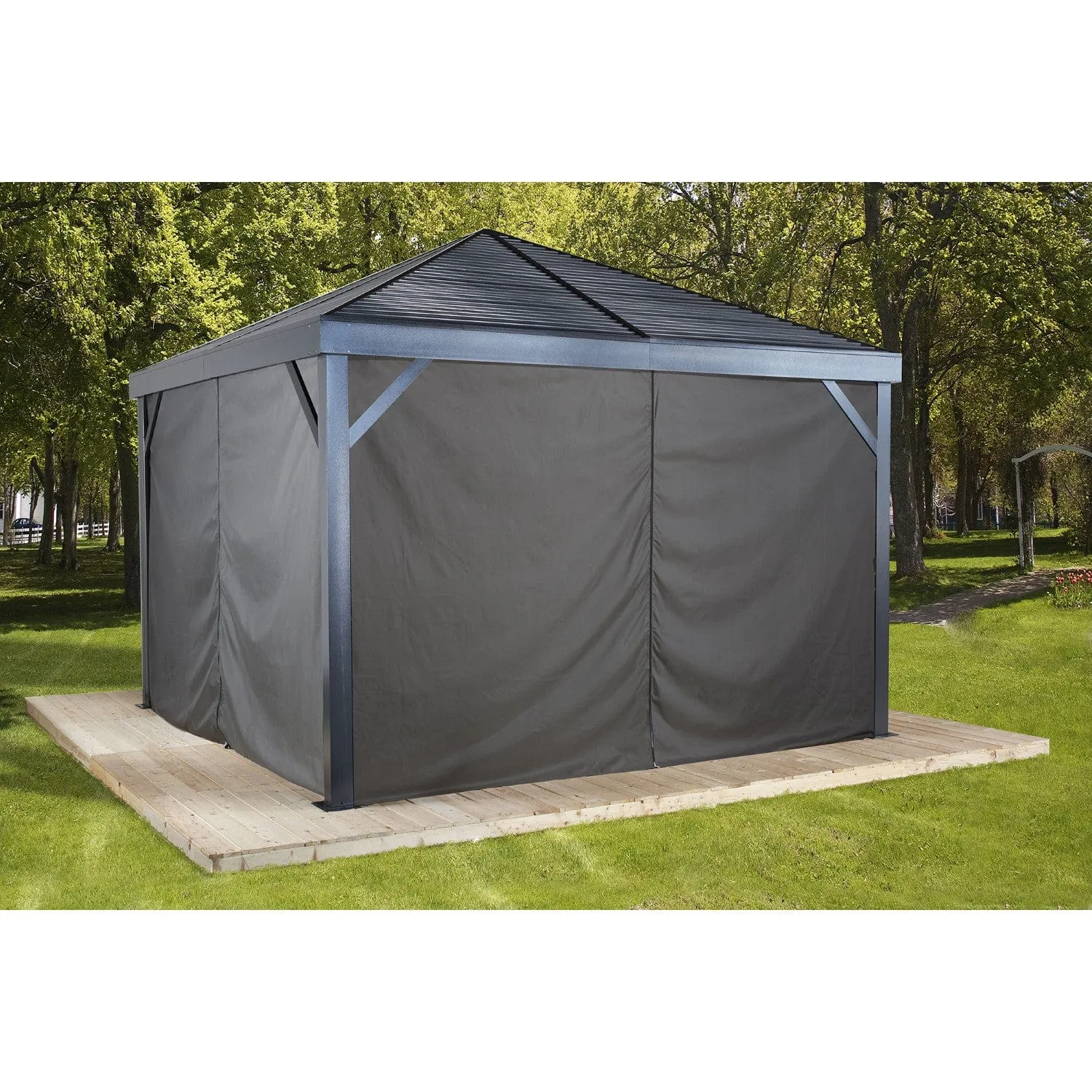 Sojag | South Beach Hardtop Gazebo 12 x 12 ft