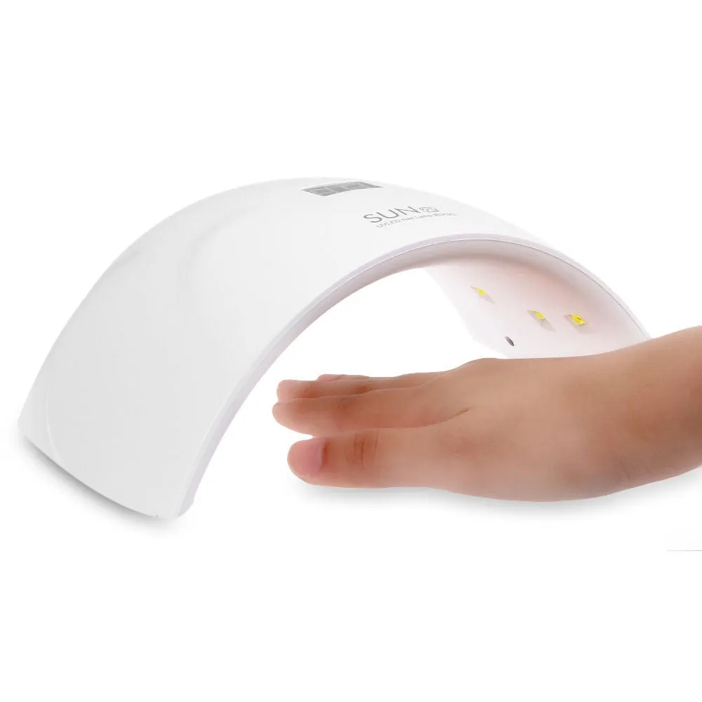 SUNUV 24W LED/UV 2 in 1 Nail Lamp