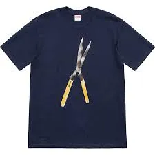 Supreme Shears Tee Navy