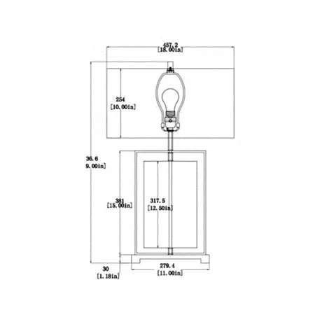 Table Lamp with Shade