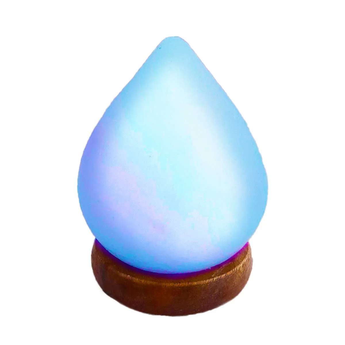 Teardrop Colour-Changing Mini Himalayan Salt Lamp