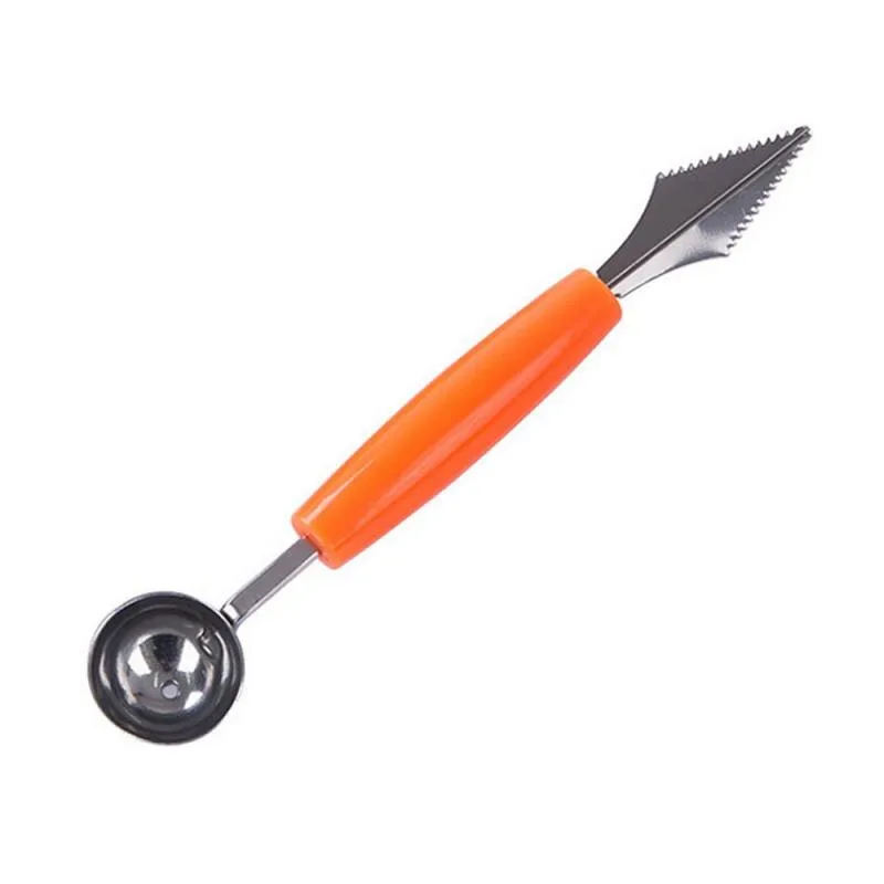 Three-in-one Stainless Steel Multi-purpose Fruit Ball Excavator Kitchen Tool