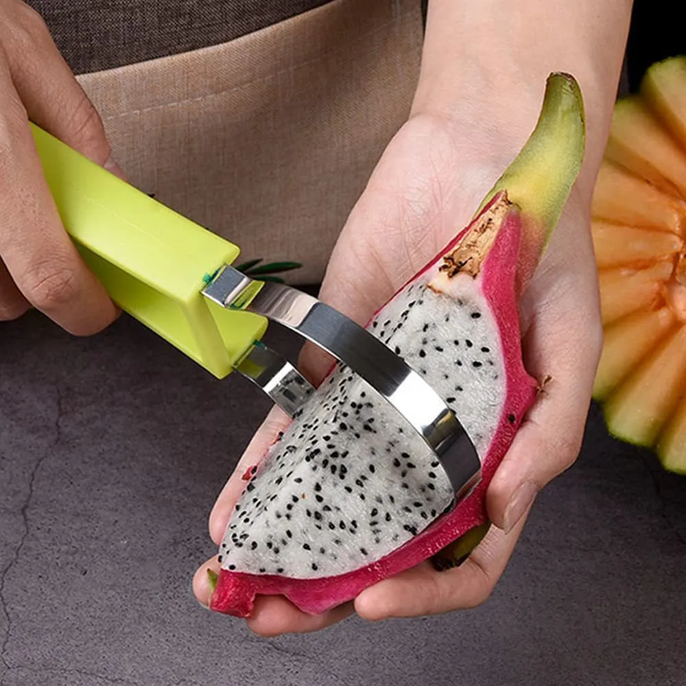 Three-in-one Stainless Steel Multi-purpose Fruit Ball Excavator Kitchen Tool