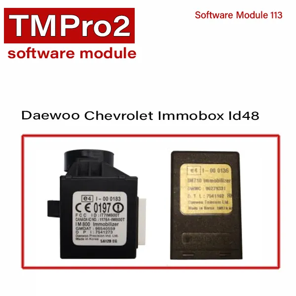 TM Pro 2 - Software Modules - Chevrolet - Daewoo - General Motors - Opel