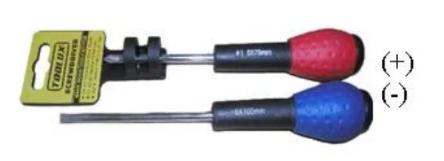 Toolux Comfort Grip Screwdriver - Slotted 7,3mm x 150mm