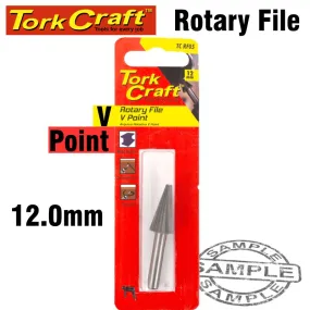 TORK CRAFT ROTARY FILE V POINT TC RF05