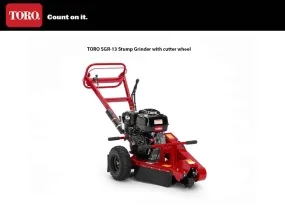 TORO SGR-13 stump grinder