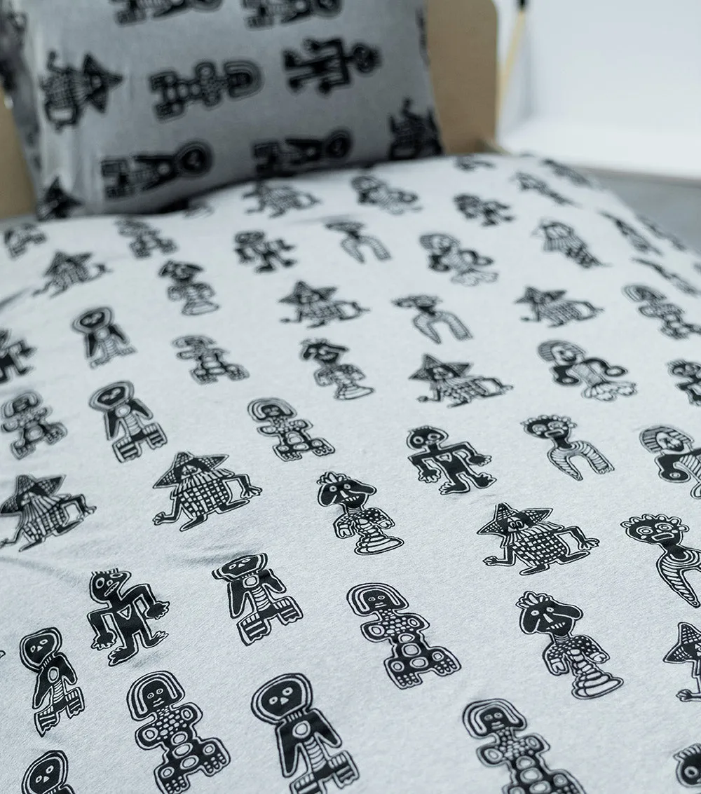 tribal dancers bedding set