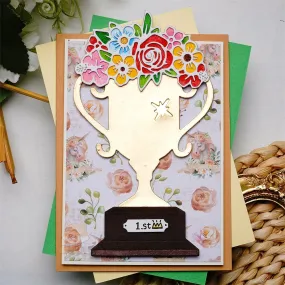 Trophy & Flowers Cutting File