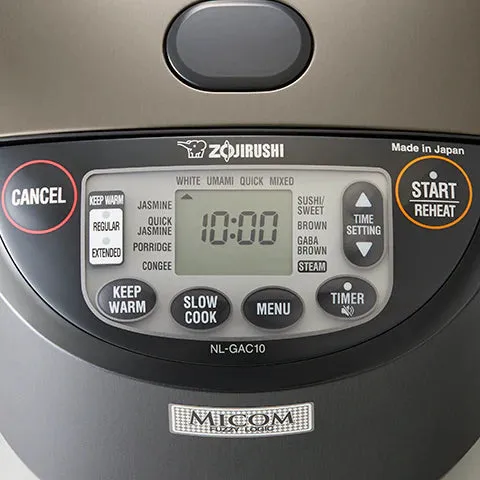 Umami® Micom Rice Cooker & Warmer NL-GAC10/18