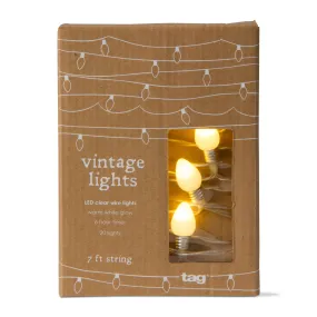 Vintage Bulbs Light-Up Led String Lights